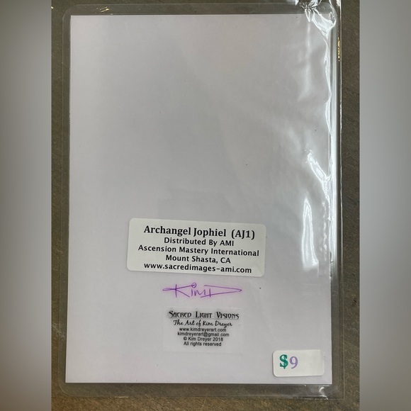 Angel Altar Cards - Laminated New - Picture 7 of 13